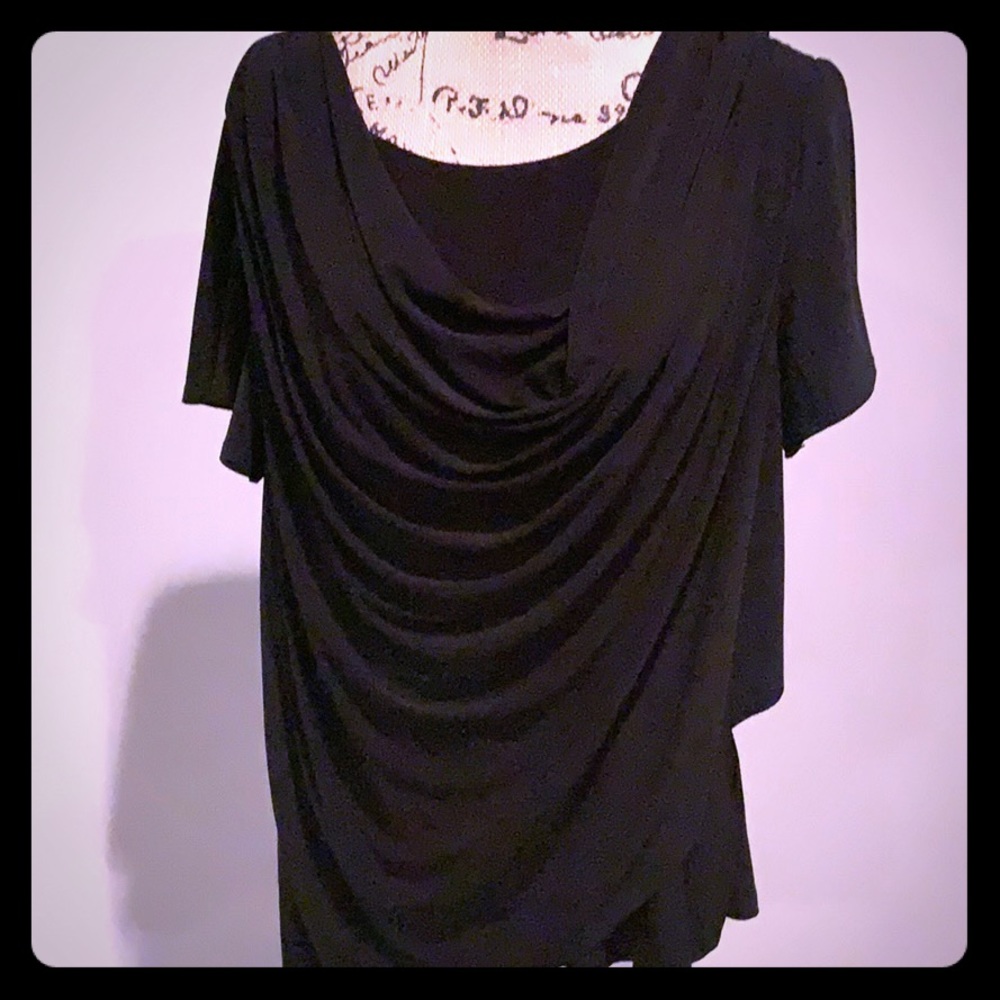 NWOT ROZ & ALI Sz 2X super soft Blouse